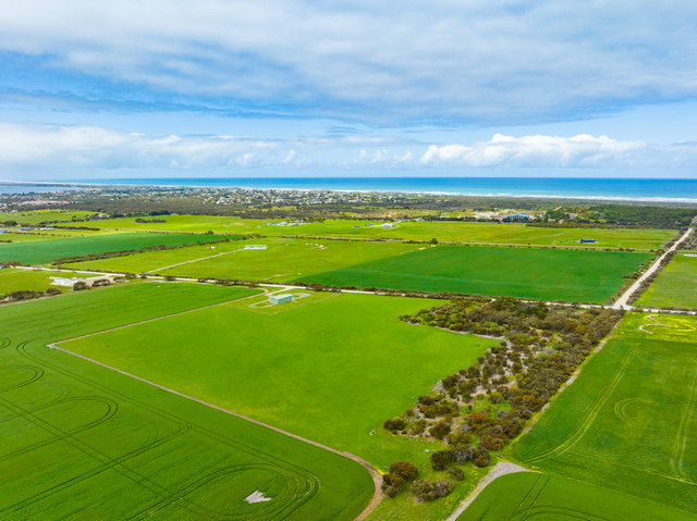 The natural burial site on Kessell Road, which is five hectares of land.